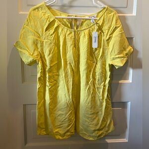 Krazy Kat Sunny Yellow Blouse